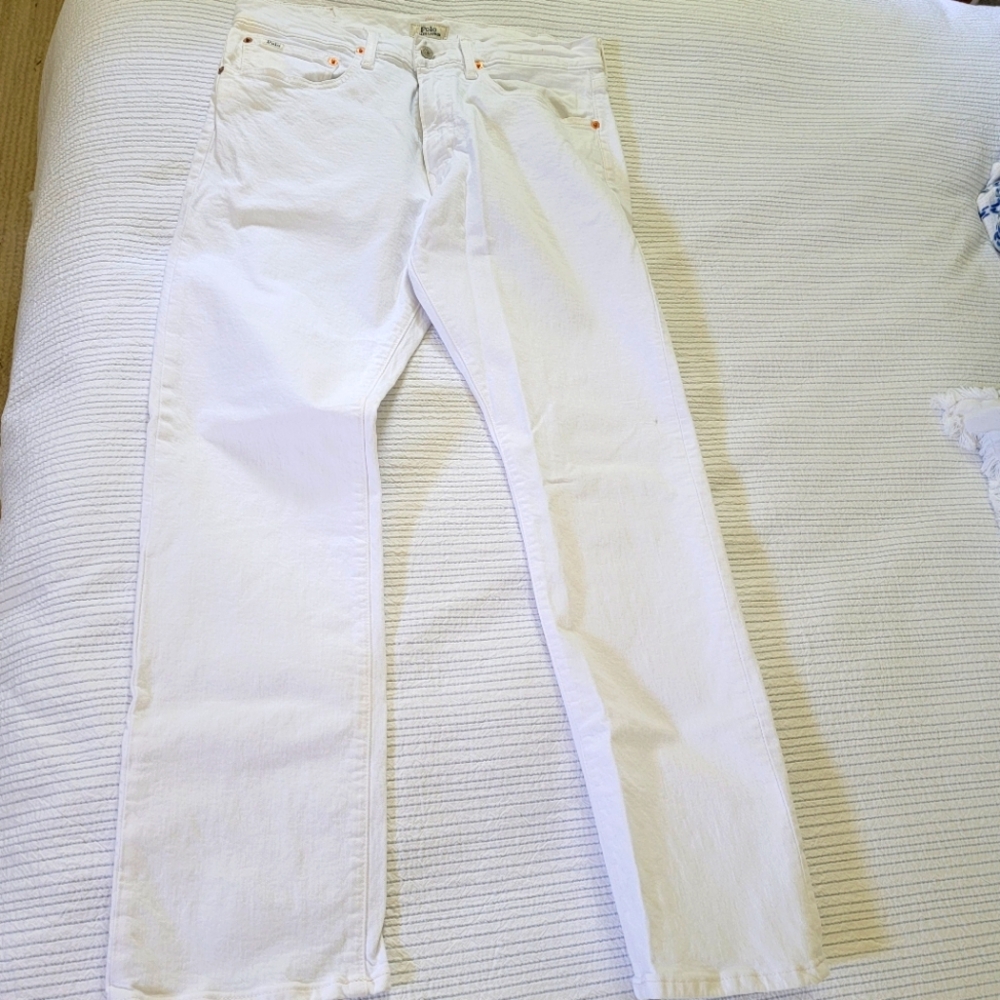 Ralph Laureb Polo White Jeans